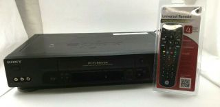 Sony Slv - N71 Vcr - And With Universal Remote