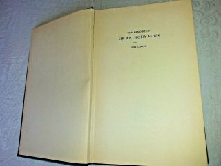 Full Circle - The Memoirs Of The Rt.  Hon Sir Anthony Eden Signed Book Dated 1960 8