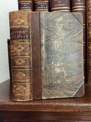 1857 Little Dorrit by Charles Dickens with 40 Plates by H.  K.  Browne - 1st Ed 2