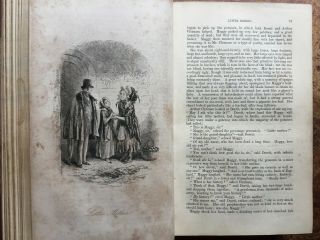 1857 Little Dorrit by Charles Dickens with 40 Plates by H.  K.  Browne - 1st Ed 7