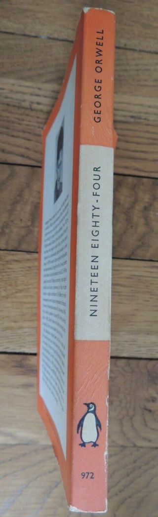 Orwell - Nineteen Eighty - Four.  Penguin 972 Pub.  1954 3