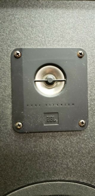 Jbl 2800 Pure Titanium Tweeter.  From A Cabinet That Has Been Parted Out