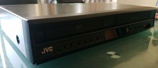 JVC HR - XVC16 DVD VCR Combo Player VHS Recorder And DISNEY VHS TAPES 5