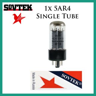 1x Sovtek 5ar4 / Gz34 / 5u4 | One / Single Rectifier Tube |