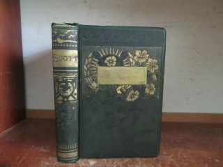 Old Poetical Of Sir Walter Scott Book 1880 