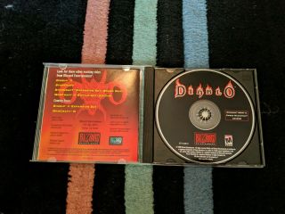 Diablo (pc,  1998) Disc And Inserts Classic Vintage Windows Pc Gaming