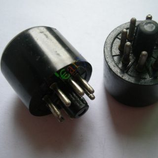 5pc 8 Pin Vaccum Tube Sockets Saver For 6l6 El34 Kt88 6550 Tube Amp Audio Parts
