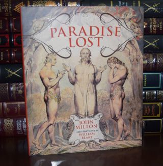 Paradise Lost By John Milton Illustrated William Blake Deluxe Hardcover Gift