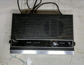 Vintage 1970 Panasonic National RC - 7021 FM/AM Flip Chirp Bird Alarm Clock Radio 2