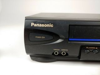 Panasonic PV - V4022 Hi - Fi Stereo 4 Head VCR Omnivision Player Recorder 4