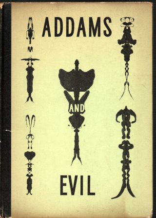 Addams And Evil Hc Charles Addams Family 1947 Simon & Schuster 8th S/h