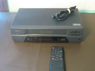 Vcr Symphonic Sl2920 4 Head Vcr Video Cassette Recorder W/ Remote
