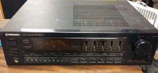 Vintage Pioneer Sx - 2600 Stereo Advanced Technology Receiver Am/fm -