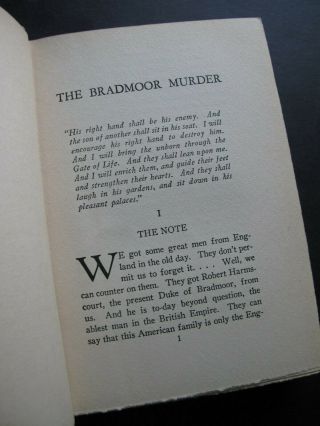 Melville Davisson Post - THE BRADMOOR MURDER (1929) – Impossible Crime 6