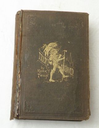 1880,  A Tramp Abroad By Mark Twain,  American Pub Co,  Hb,  1st Ed,  2nd State
