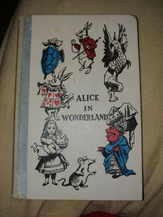 Alice In Wonderland Book Vintage/lewis Carroll