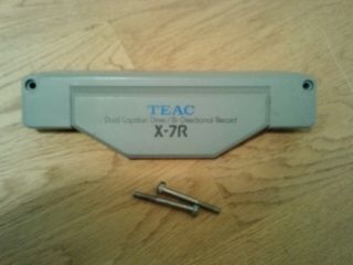 Teac X - 7r Reel To Reel Player Head Cover/with Screws