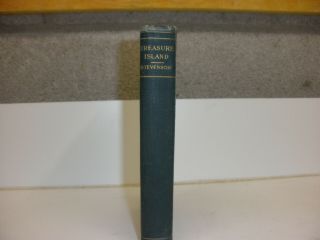 Vintage Hardcover Book Treasure Island By R L Stevenson Very Old With No Date
