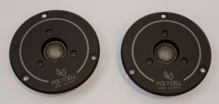 Infinity Tweeters Polycell 902 - 5354 High Output Frequency Sm - 62
