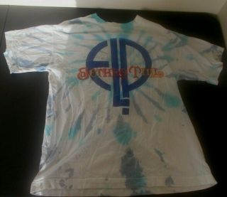 Vintage Jethro Tull Emerson Lake Palmer Elp Concert Tour Shirt 1996 Xl Tye Dye