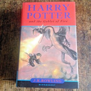 J.  K.  Rowling Harry Potter And The Goblet Of Fire 1st Edition 1st Printing