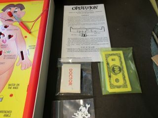 Vintage Operation Skill Game 1965 Milton Bradley Complete 4