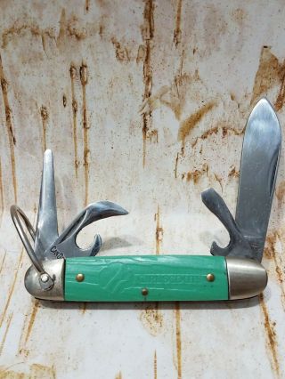 Vintage Usa Kutmaster Utica Ny S2 Gurl Scouts Pocket Knife