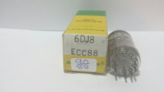 1 Amperex Japan 6DJ8 ECC88 Vacuum Tube Good On Calibrated TV - 7 4