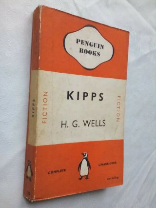 H G Well Kipps 1st/2 S/b 1946 Penguin 335 Limited Ed 80th Birthday 100,  000