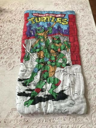 Teenage Mutant Ninja Turtles Vintage Sleeping Bag 1990s
