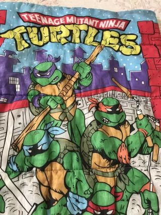 Teenage Mutant Ninja Turtles Vintage Sleeping Bag 1990s 4