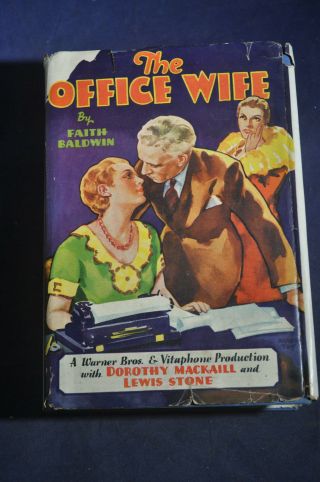 1930 1st/3rd The Office Wife By Faith Baldwin A Warner Bros & Vitaphone Produc