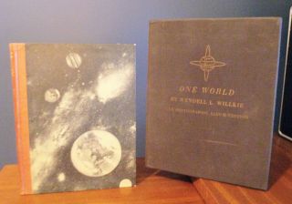 One World Wendell Willkie Signed Limited Edition Book 1944