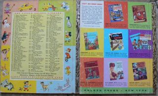 2 Vintage Little Golden Books MISTER DOG,  RUSTY GOES TO SCHOOL (Pierre Probst) 2