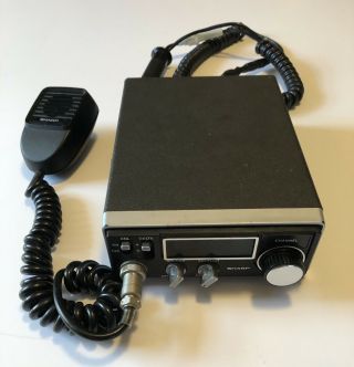 Vintage Sharp Cb - 800 Cb Radio 23 Channel