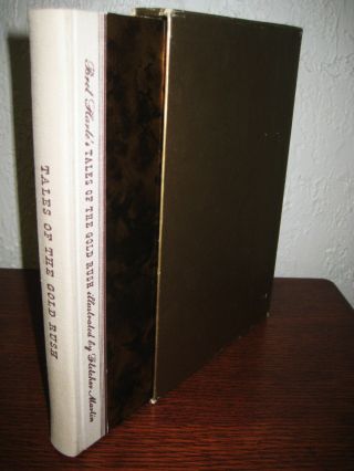 Tales Of The Gold Rush Bret Harte Heritage Press 1st Ed Thus Western Stories