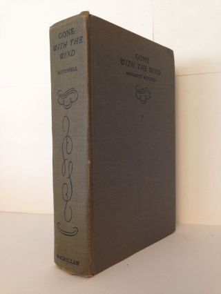 Gone With The Wind By Margaret Mitchell Pub.  By The Macmillan Co.  Oct 1938