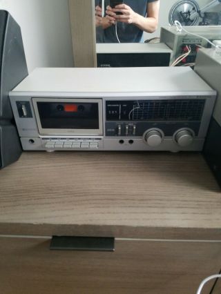 Vintage Sanyo Rd7 Stereo Cassette Deck Fully Functional