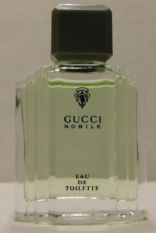 Vintage Gucci Nobile Eau De Toilette 0.  17 Ounce/5ml - Scannon