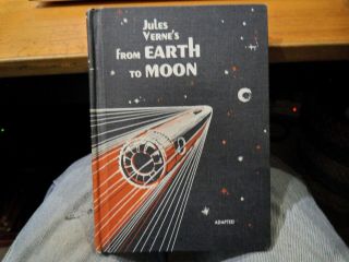 From The Earth To The Moon By Jules Verne - 1968,  Hc Illustrated