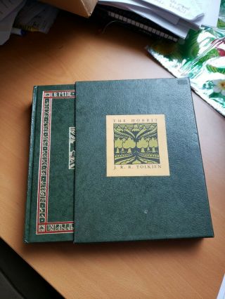 The Hobbit Or There And Back Again By J.  R.  R.  Tolkien 1966 Slipcase Hc