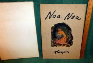 Lg Art Book - Noa Noa By Paul Gauguin - Facsimile Of His Manuscript - Tahiti