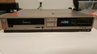Sony Sl - 2400 Betamax Beta Video Player/recorder For Repair/parts