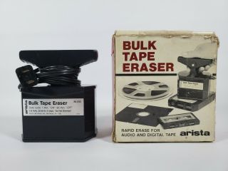 Arista Bulk Tape Eraser Vintage - Cassettes,  Floppy Disks & Reel To Reel