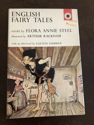 English Fairy Tales By Flora Annie Steel 1962 Book Ex W/ Dust Jacket