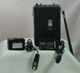 Vintage Sharp Rd - 428u Cassette Tape Recorder Fast -