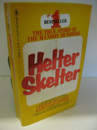 Helter Skelter The True Story Of The Manson Murders 1975 1st Bantam Pb Print Nf