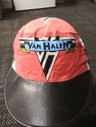 Vintage 1984 Van Halen Painter Hat Old Deadstock