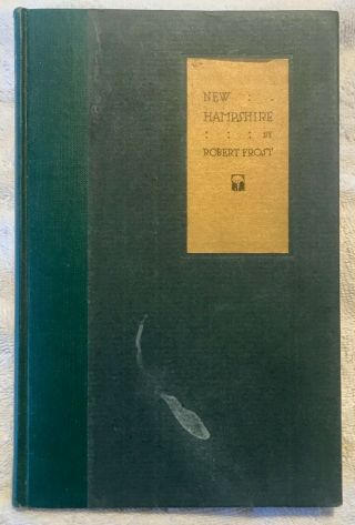 First Edition Of Robert Frost 
