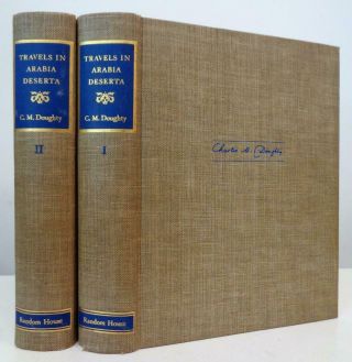 1937 Doughty 2 Vols TRAVELS ARABIA DESERTA Peninsula Middle East Maps 11 Plates 2